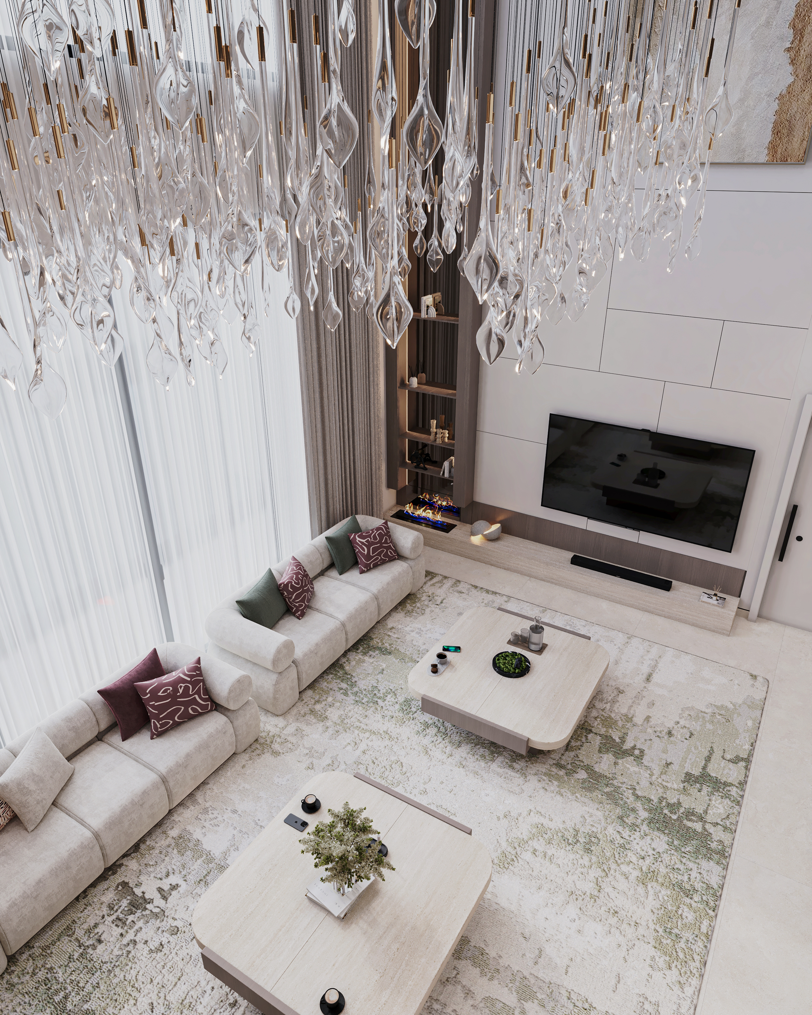 奢侈品现代开放空间（含双高空间）丨阿联酋阿布扎比丨Archpix Engineering Consultants-25