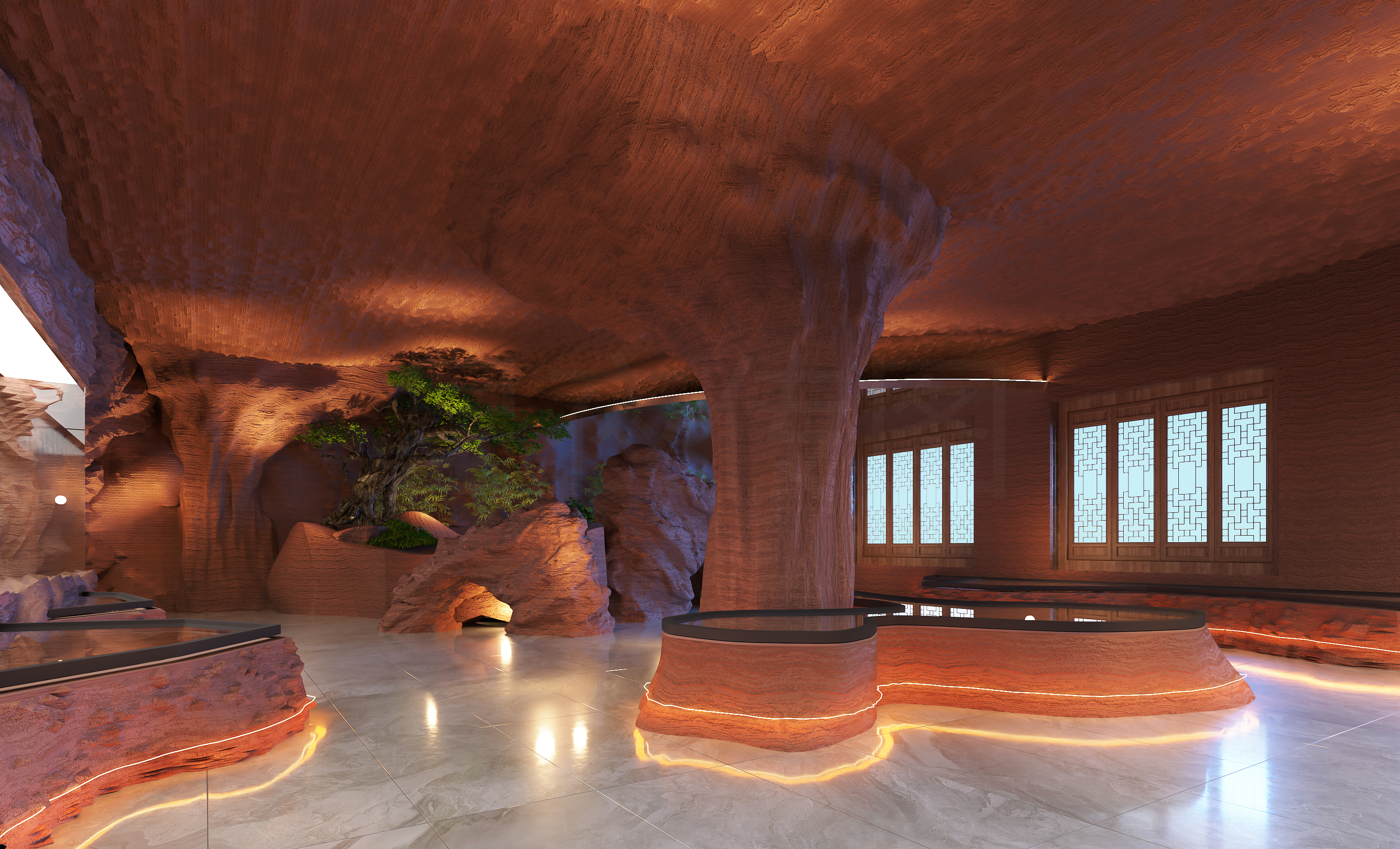 文化展厅 结合现代风格装饰  让文化传播下去-10