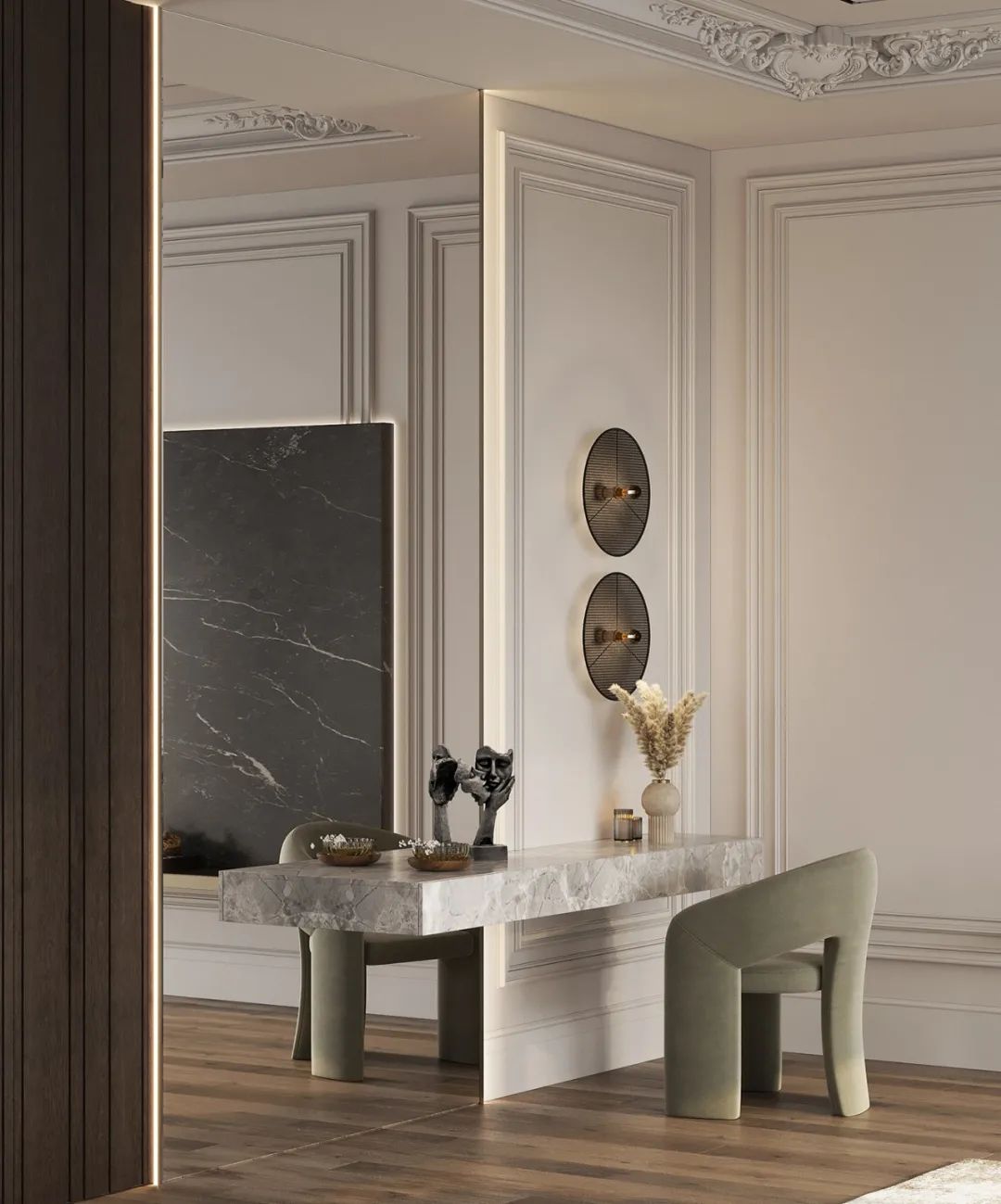 《川谷堂》173㎡奢华大宅丨Milana Ruslanovna-45