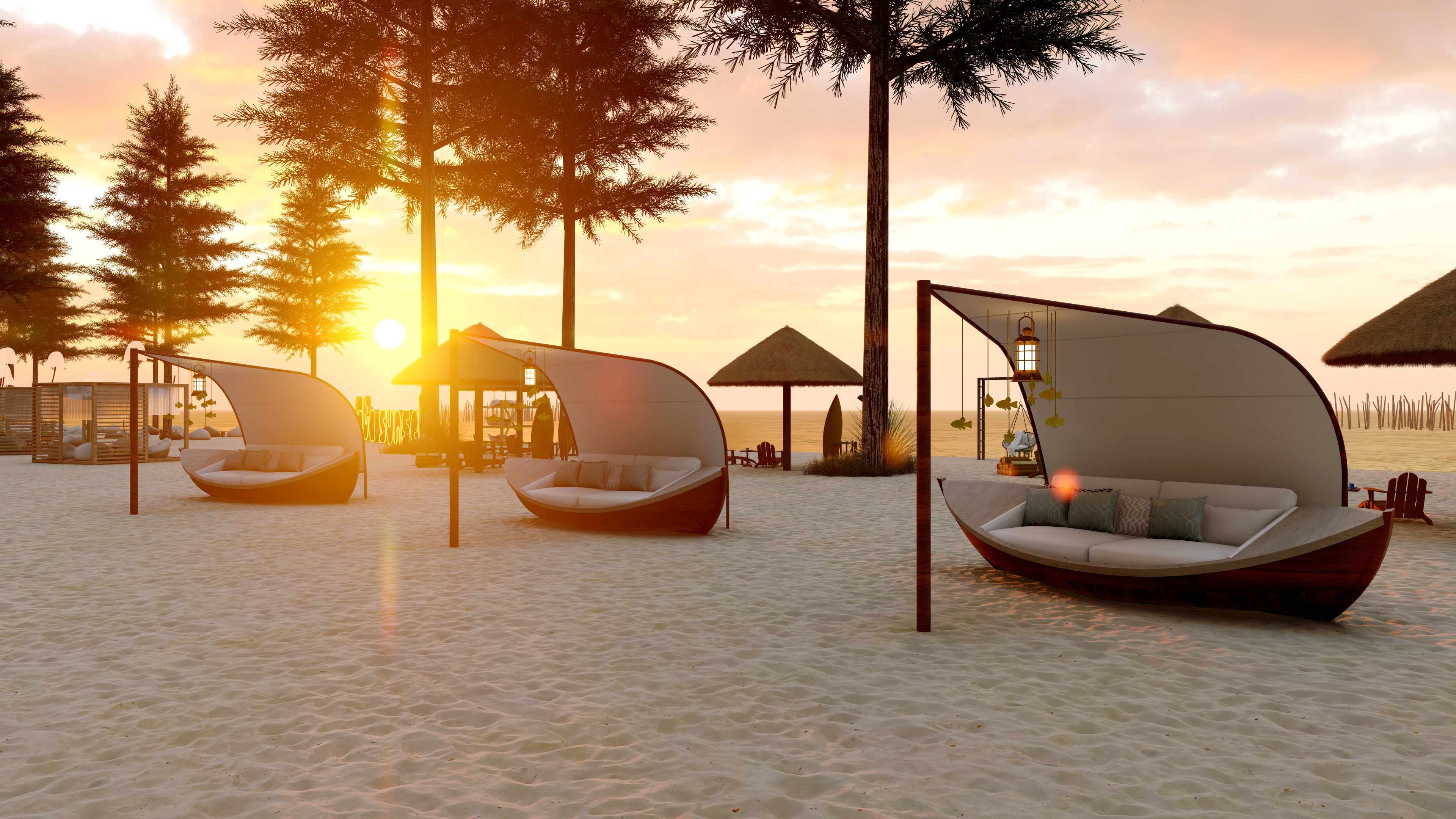 Lata Sunset 海滨平房-12