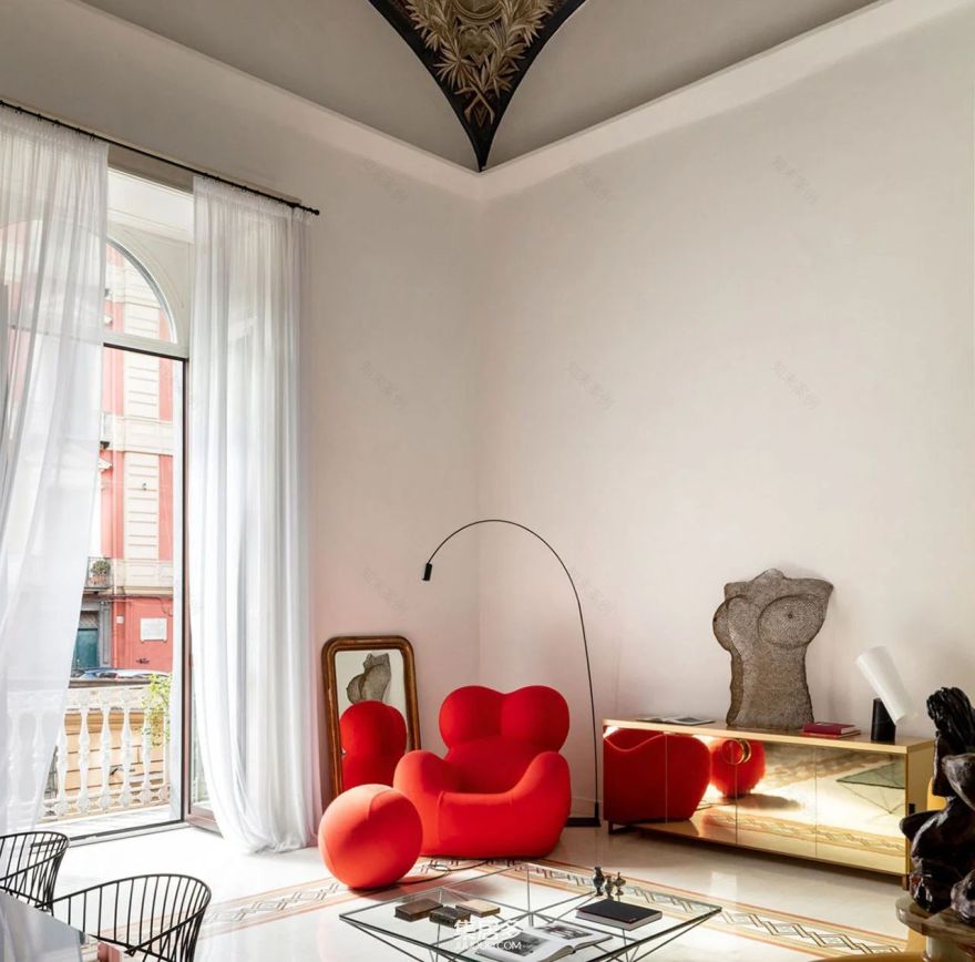 那不勒斯现代公寓丨意大利那不勒斯-0