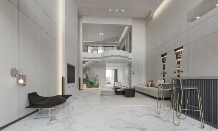 入画 · 揭阳东方首府顶层复式设计丨中国揭阳丨立和建筑设计-20