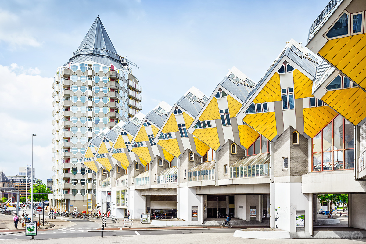 立方体房屋 Rotterdam-0