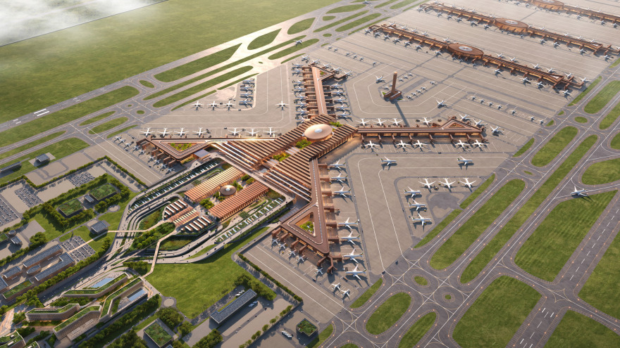 Zaha Hadid Architects reveals Bishoftu International Airport in Ethiopia-3