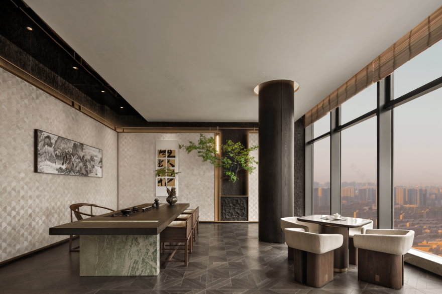 天誉壹号会所丨奥迅设计-33