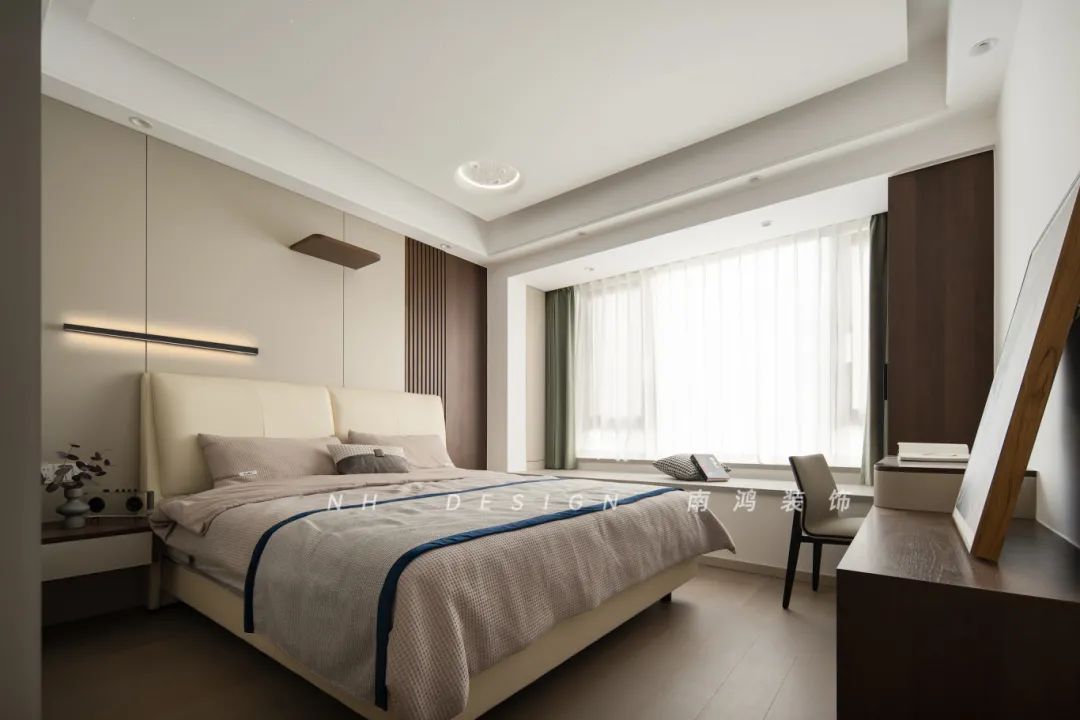 134㎡现代混搭 · 木色松韵,筑静雅中式梦丨中国杭州丨浙江南鸿装饰-52