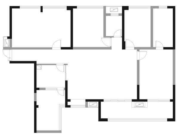 200㎡四口之家旧房改造丨PChouse家居画报-78