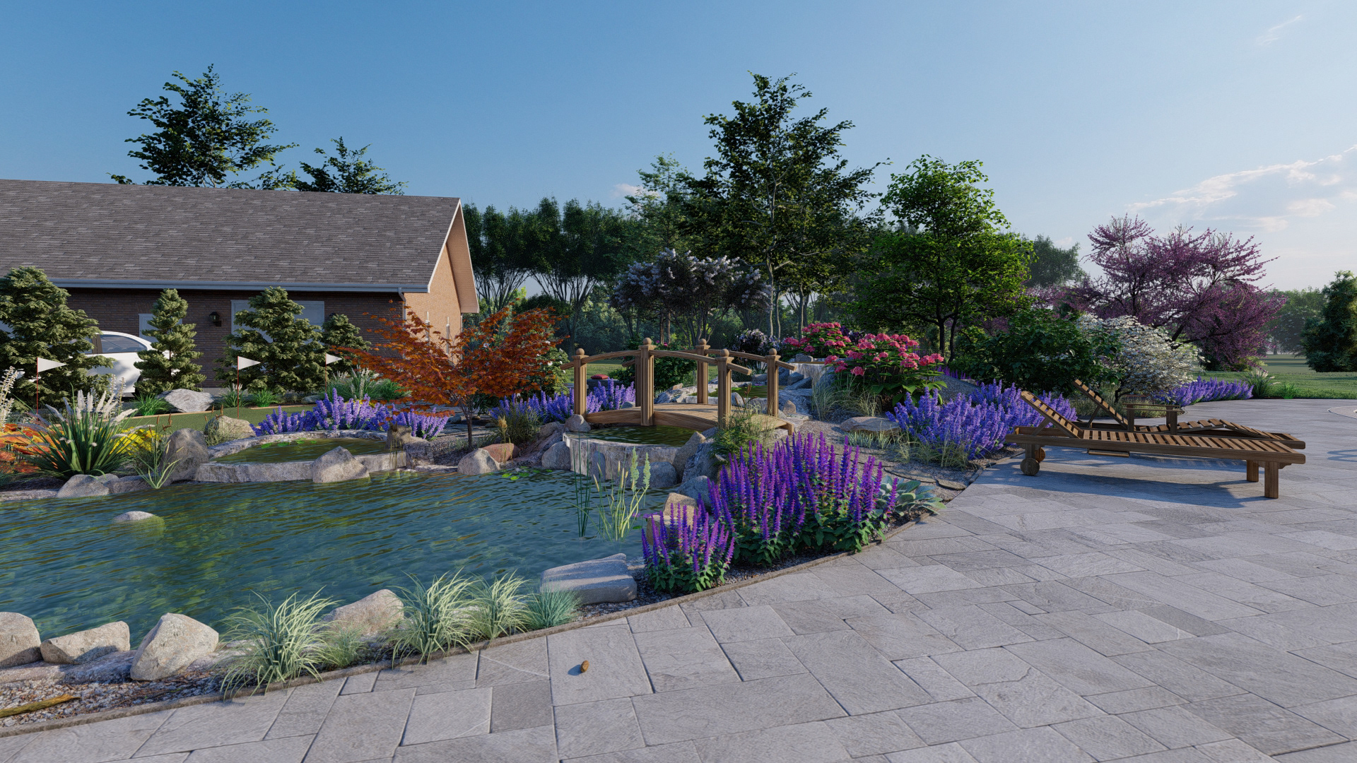 弗吉尼亚的宽敞花园丨美国-10