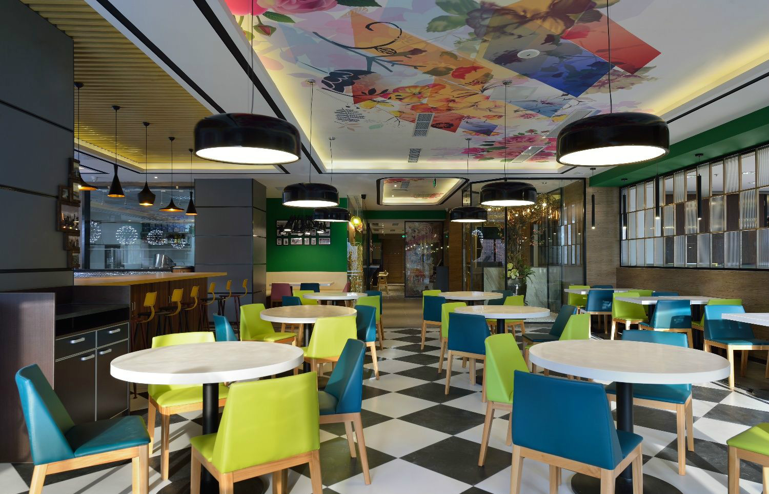 上海鼎象设计 吉旺港式餐厅亚龙广场店-9