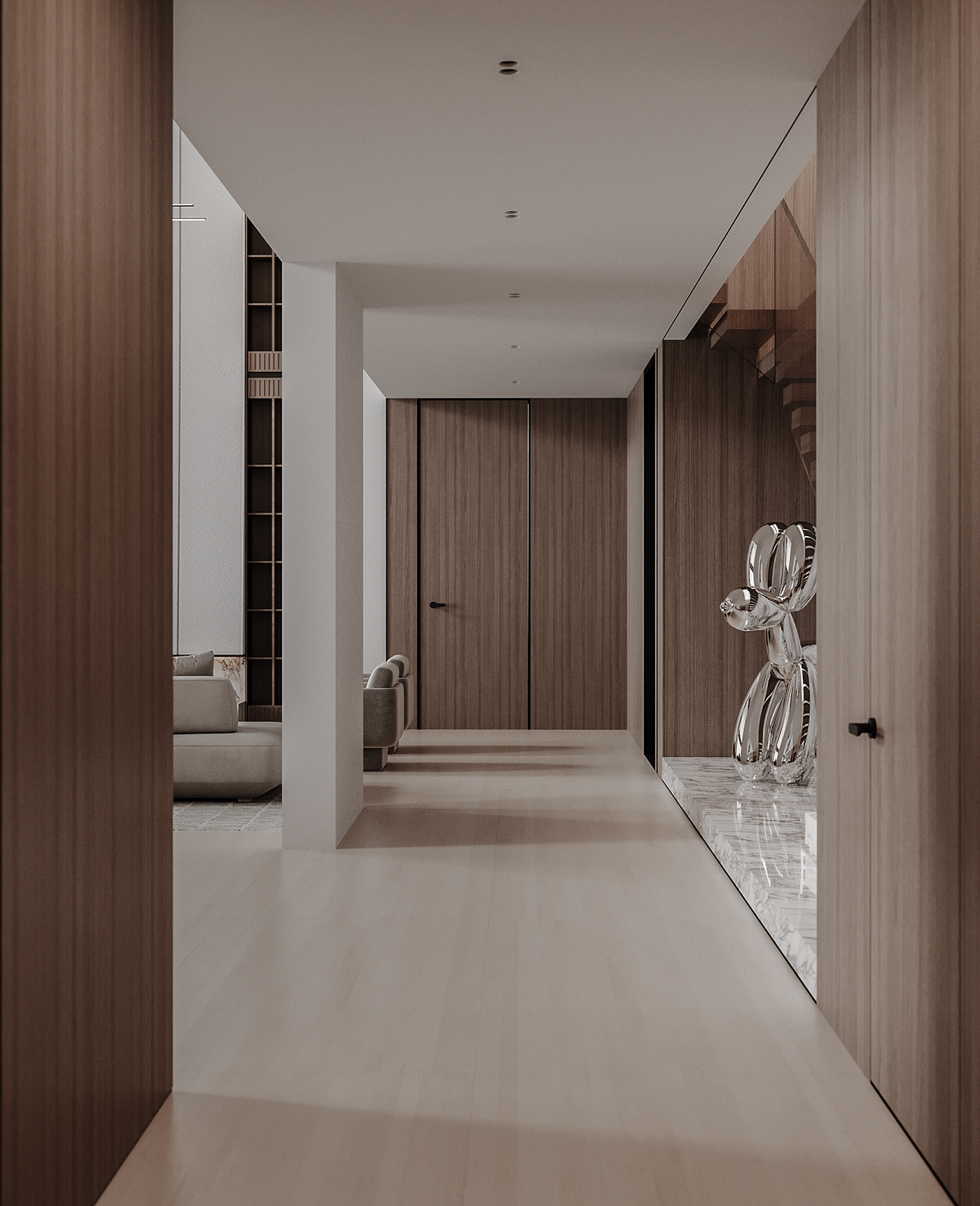 质感复式空间设计，大气简约！-1