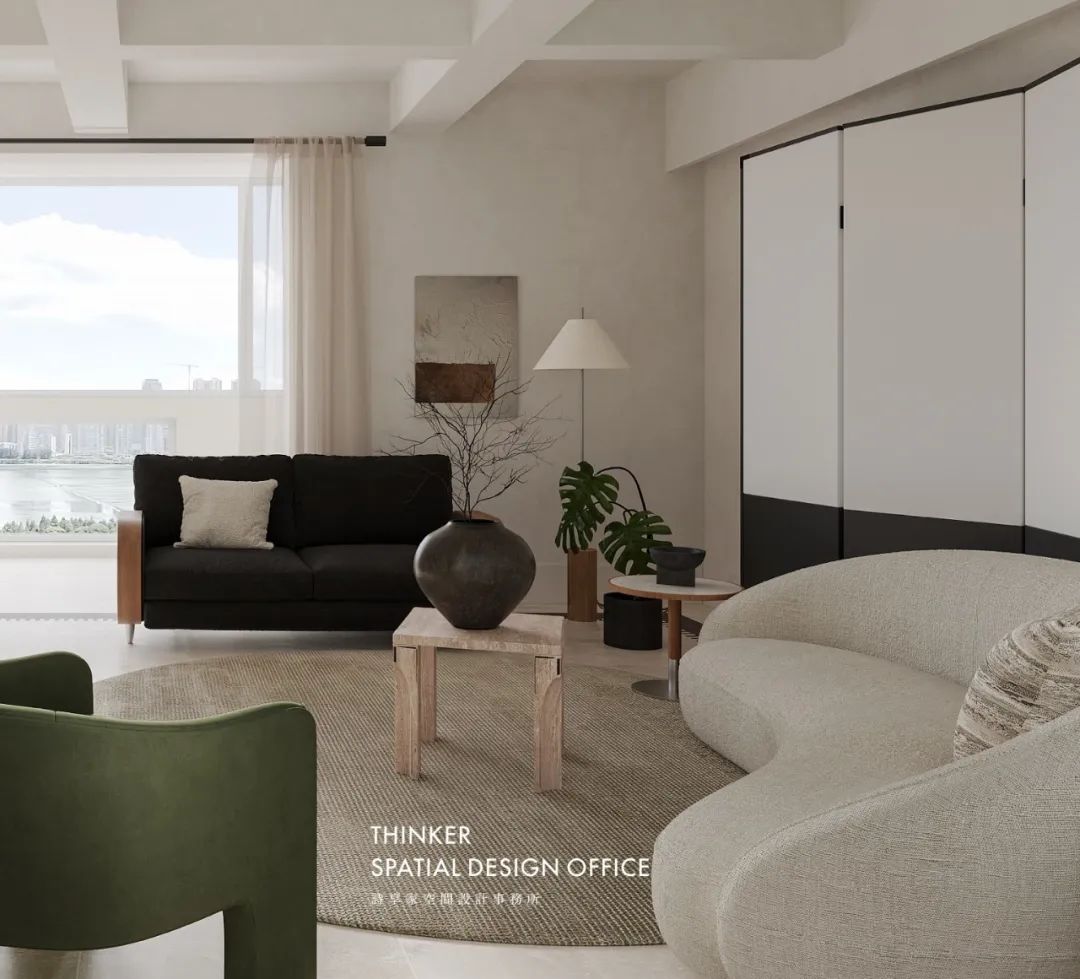 绿色密语 · 折衷自然风家居设计丨诗享家设计-35