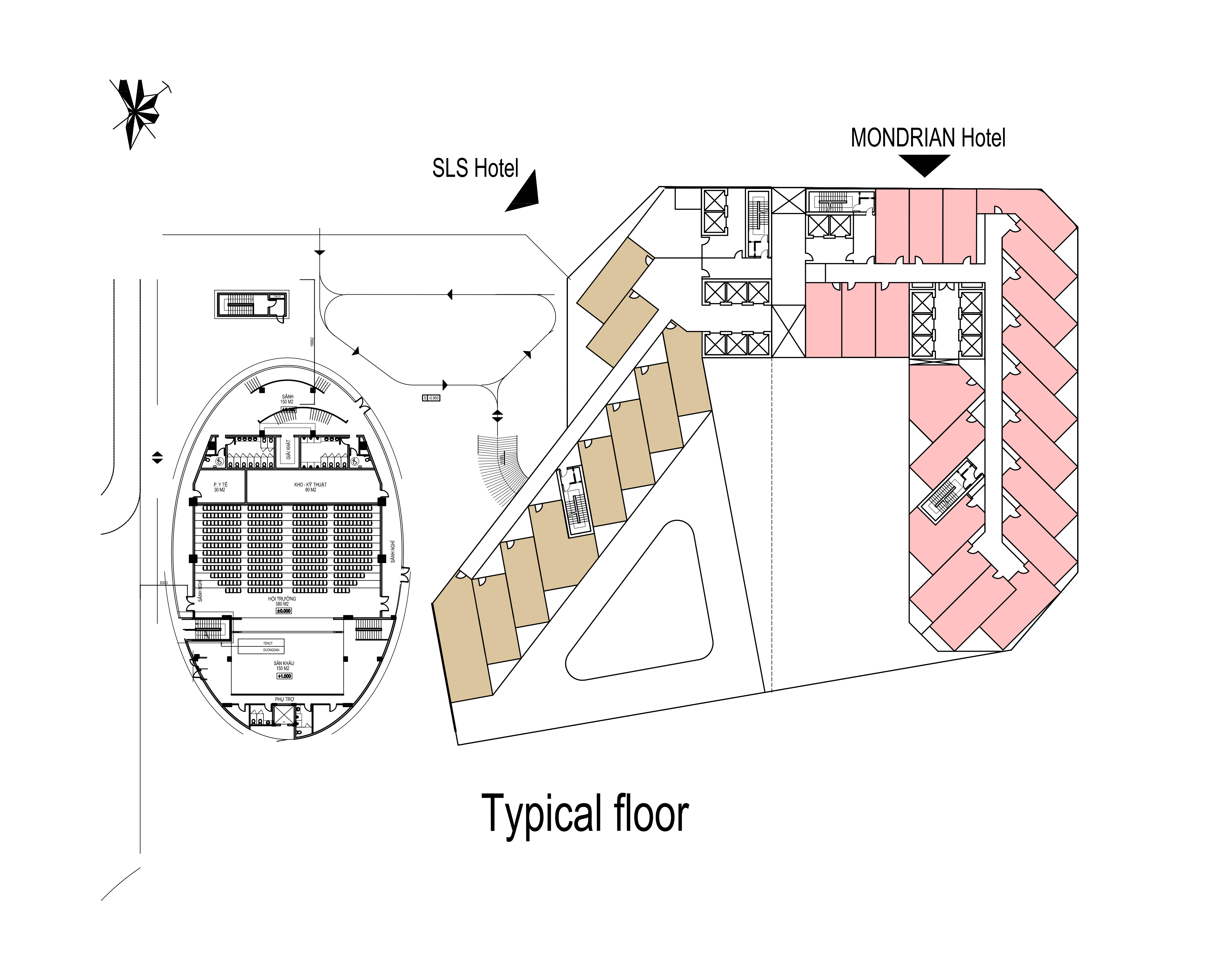 Melia and New world Hotel - Vega City in Vietnam-40