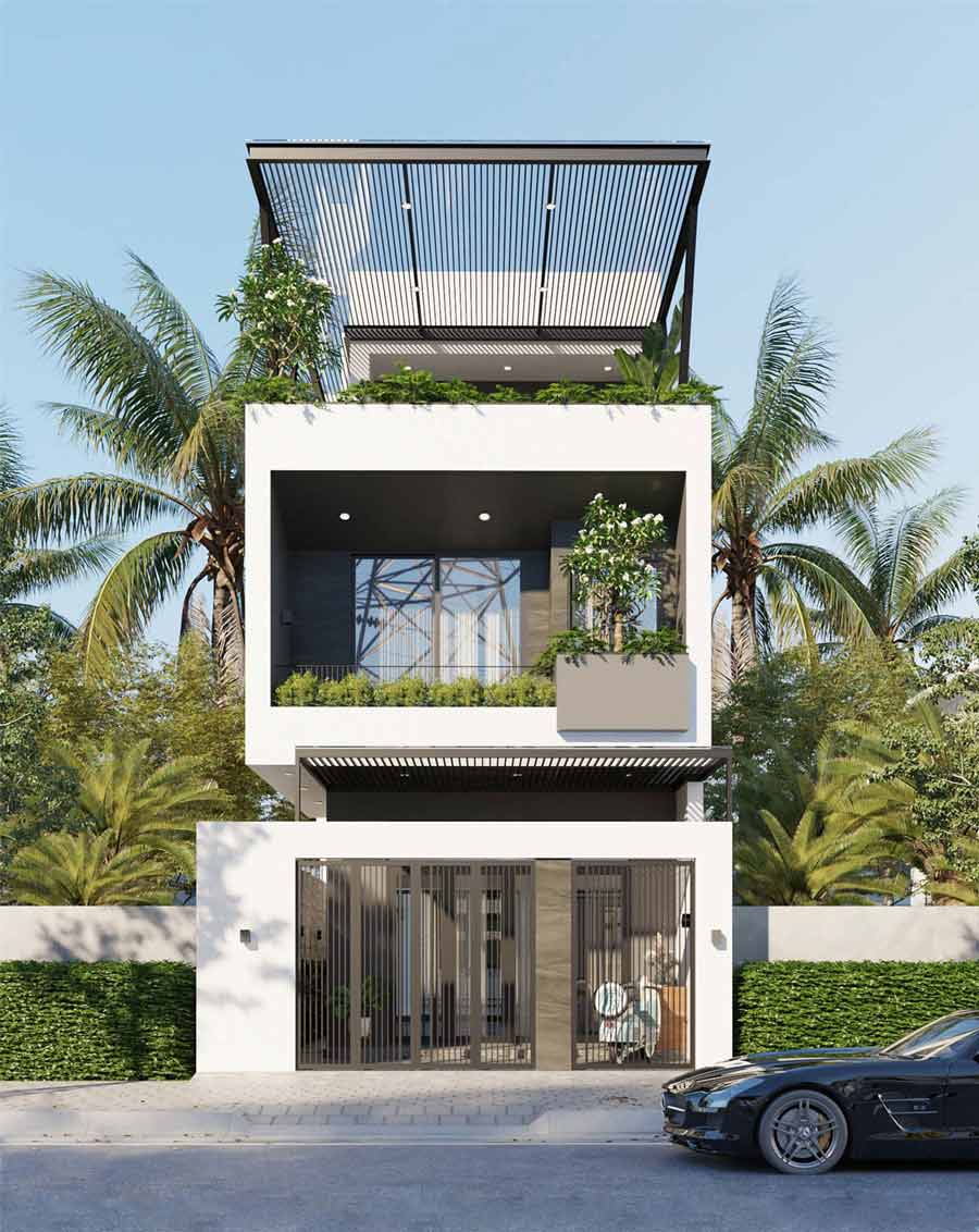 25+ 5·10m 2 层 3 卧室房屋设计案例-6