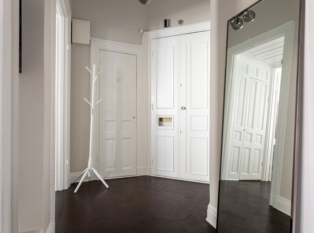 斯德哥尔摩 90 平米全白公寓,极简优雅风设计-26