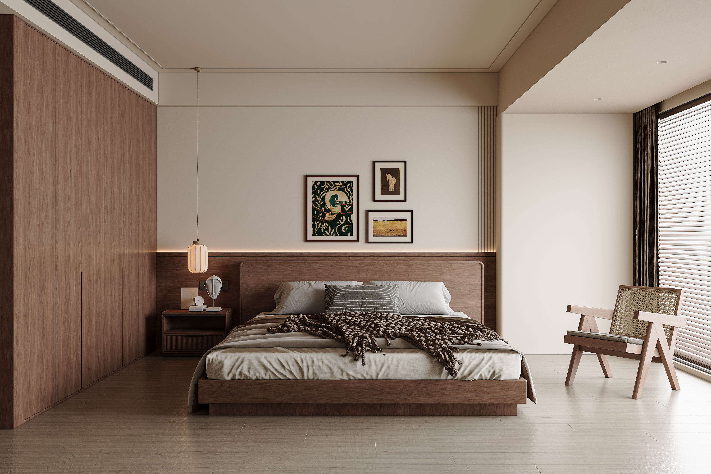 现代中古风别墅-7