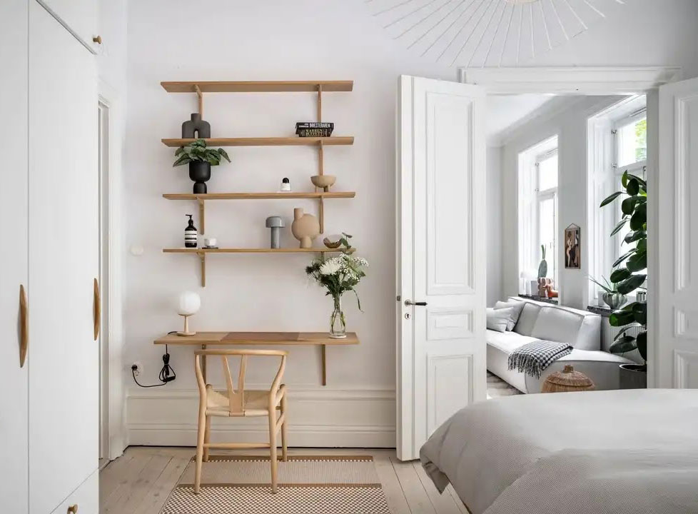 明亮温馨的北欧风格公寓设计-17