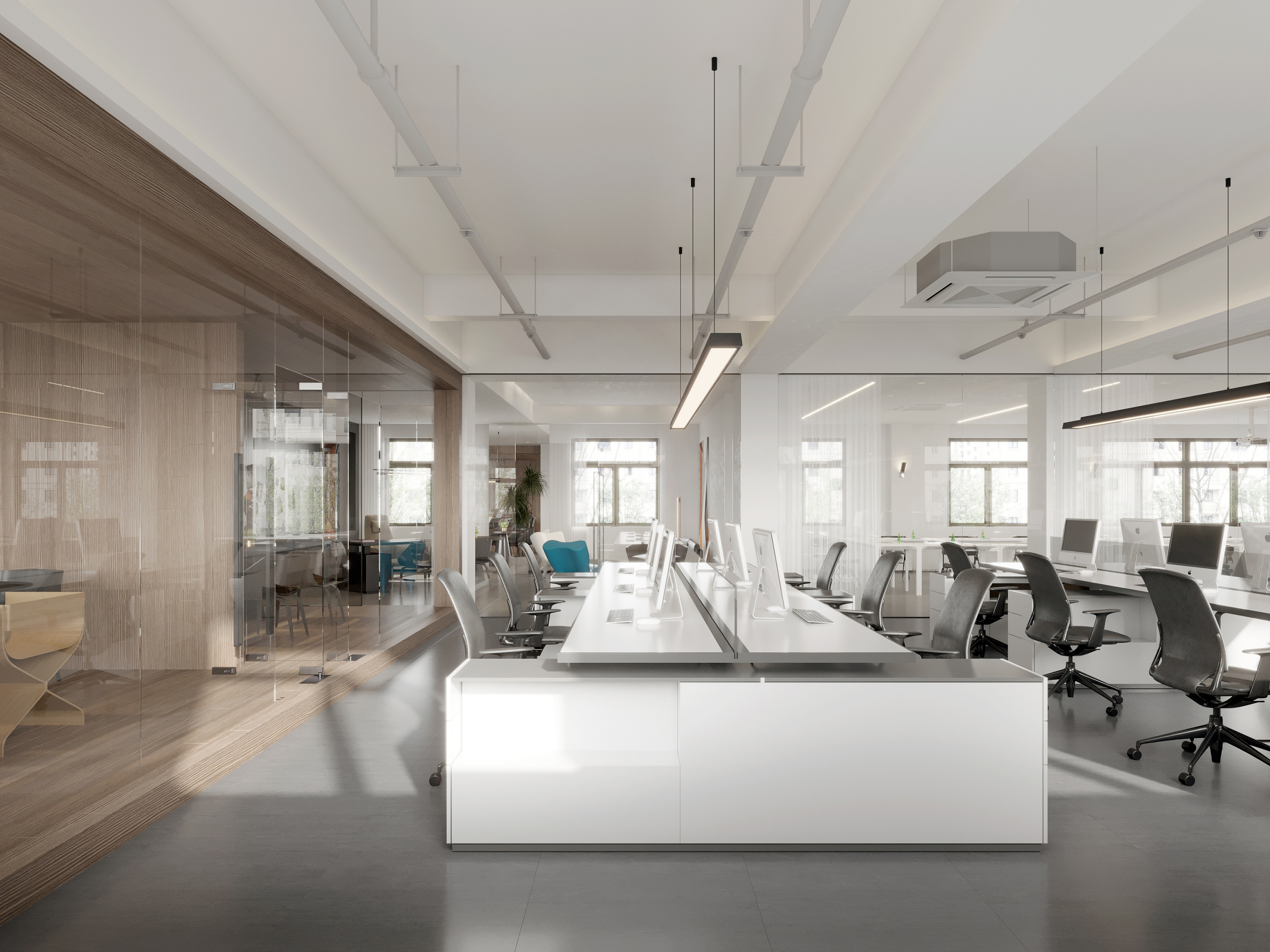 杭州办公室设计丨中国杭州丨艺龙创设计事务所-11