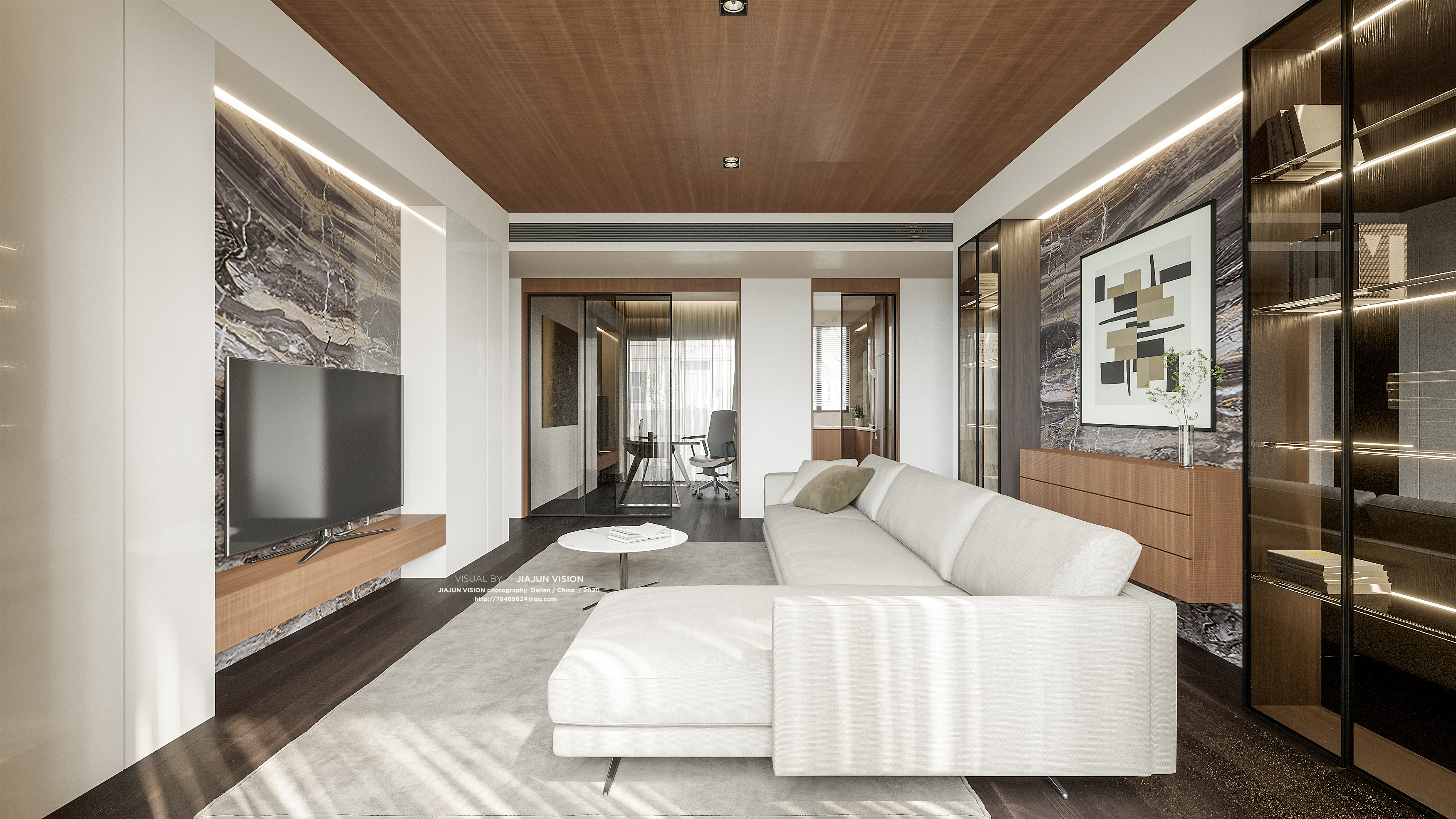 港式现代风格设计案例-16