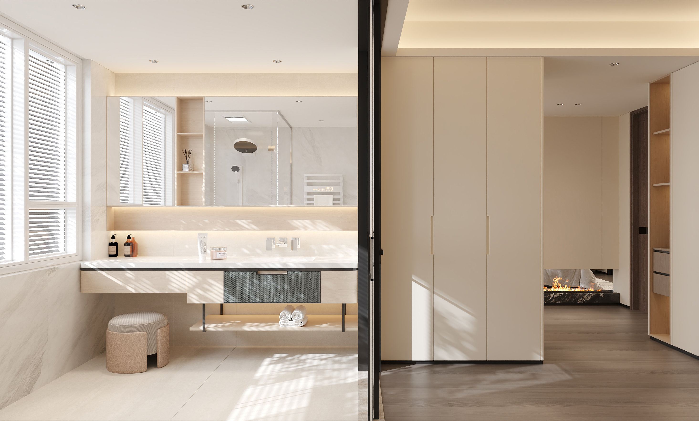 沈阳 润悦湾468㎡ 意式轻奢效果表现 节选二-8