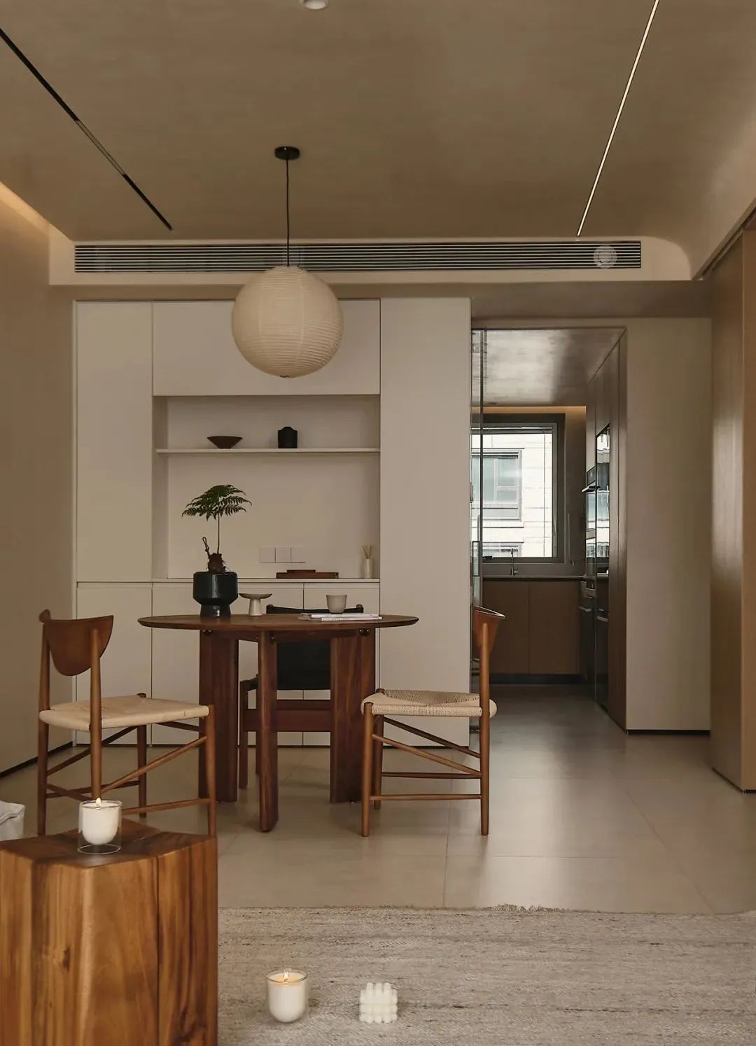 143m²暖调原木居所，润 · 内敛于心而隐于室 | 壹石设计-25