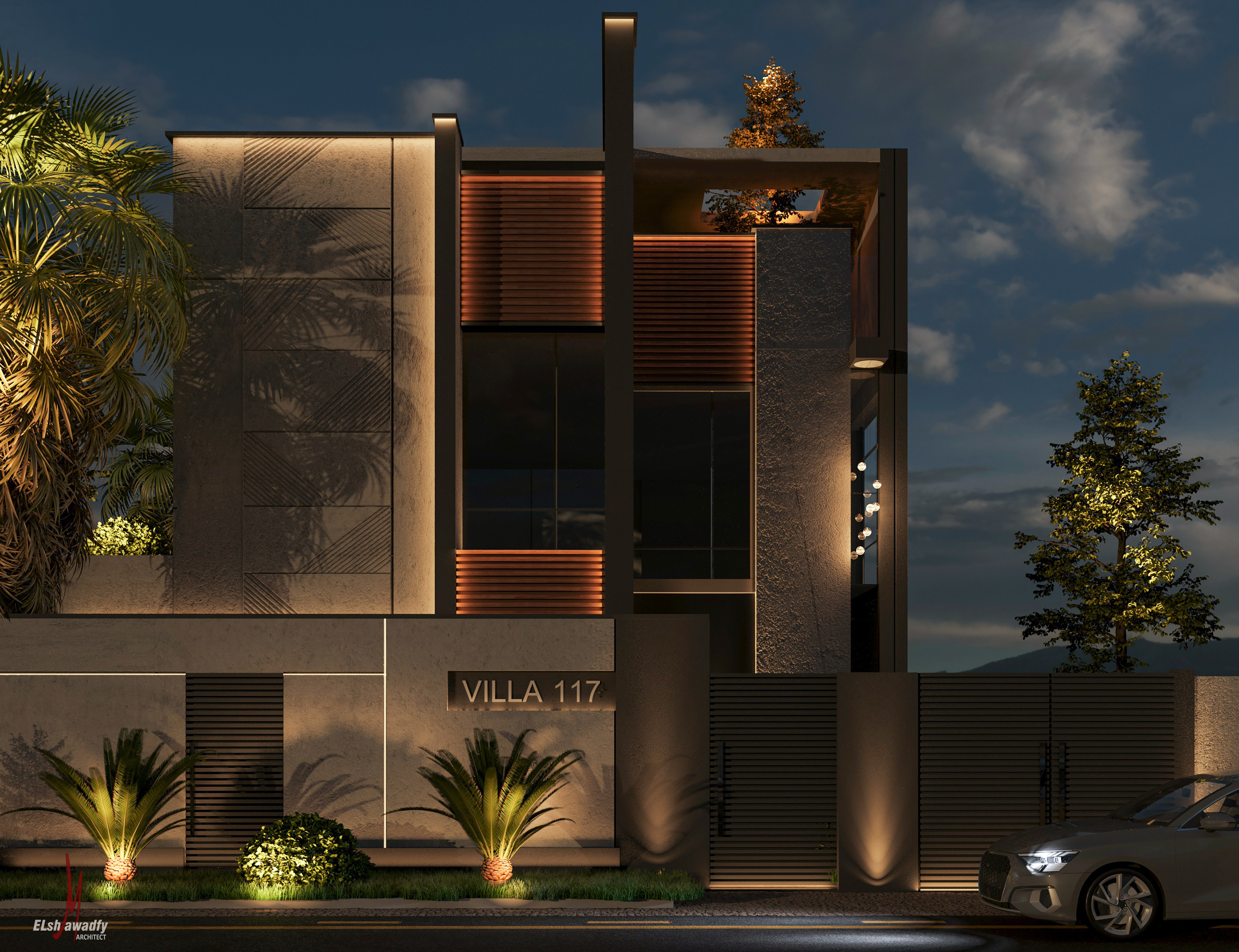 现代别墅 利雅得丨沙特阿拉伯利雅得丨Zone Architectural Design-4