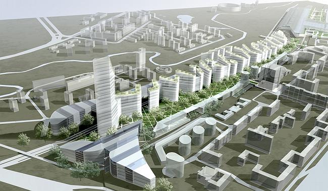 城市在隧道之上（基辅方向铁路段上空开发项目）丨俄罗斯莫斯科丨Архитектурное бюро ASADOV等多家机构-20