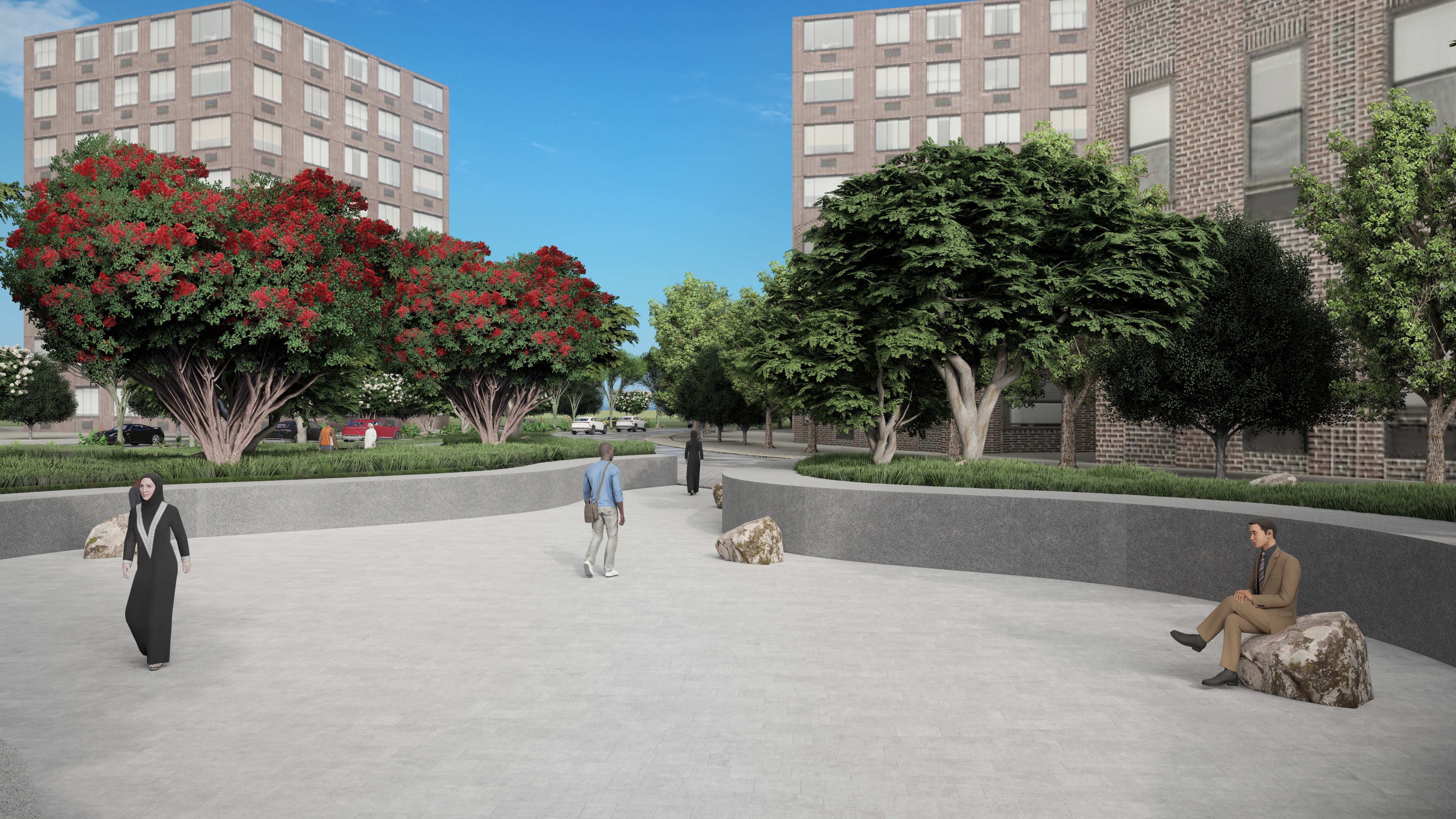 Landscape Design In Dammam, Saudi Arabia.-7