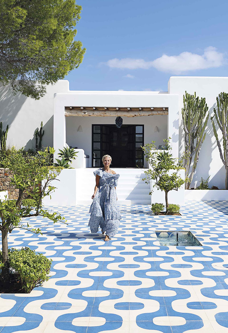 地中海风情的梦幻蓝白别墅-2