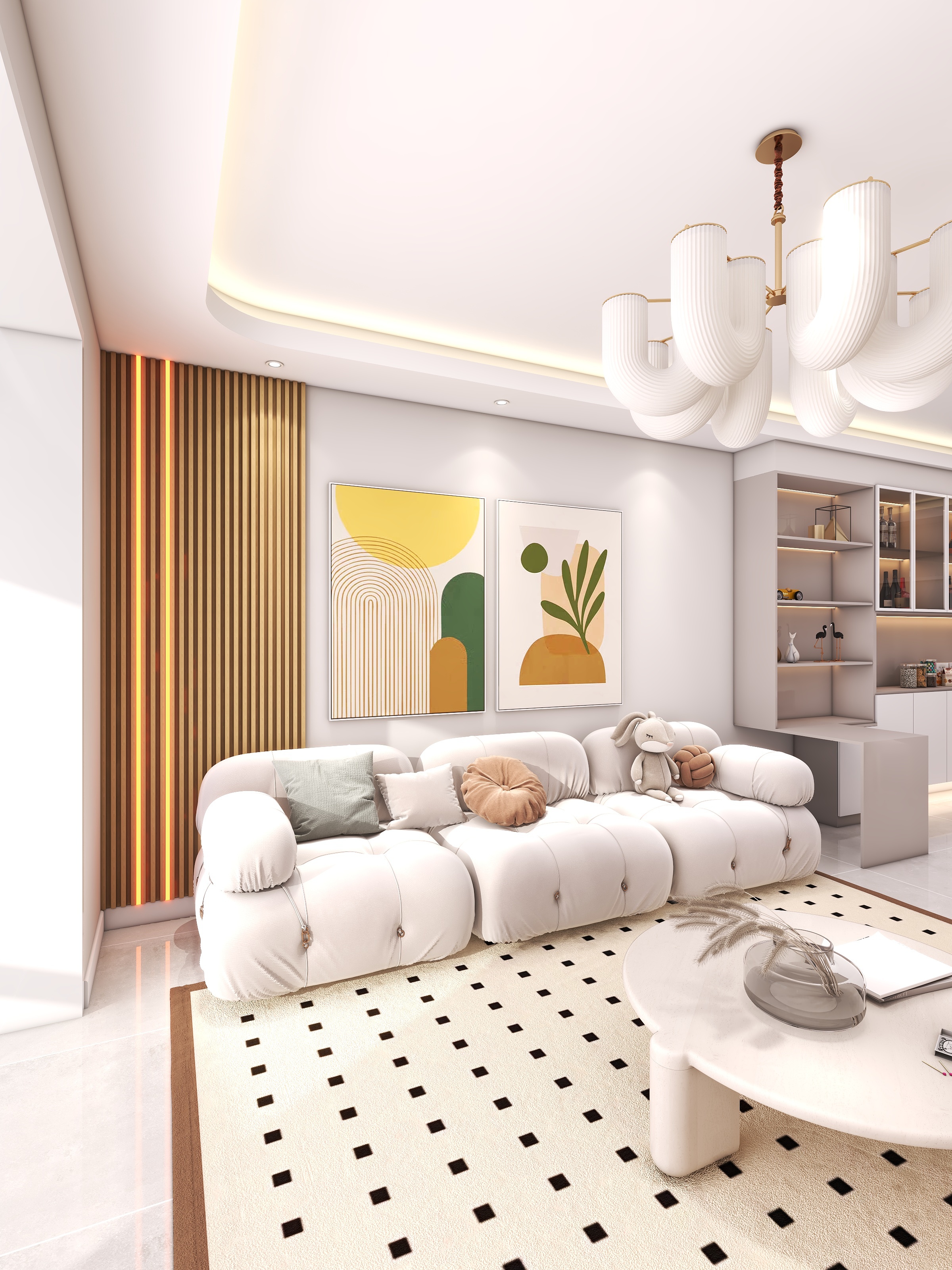 四川成都格兰玺城（113平方现代简约三居室）-5