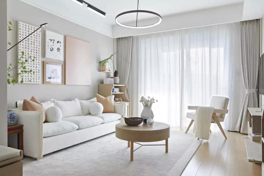 上海璞辉空间设计有限公司丨平层丨98㎡万科苏州海奇 璞辉设计-0