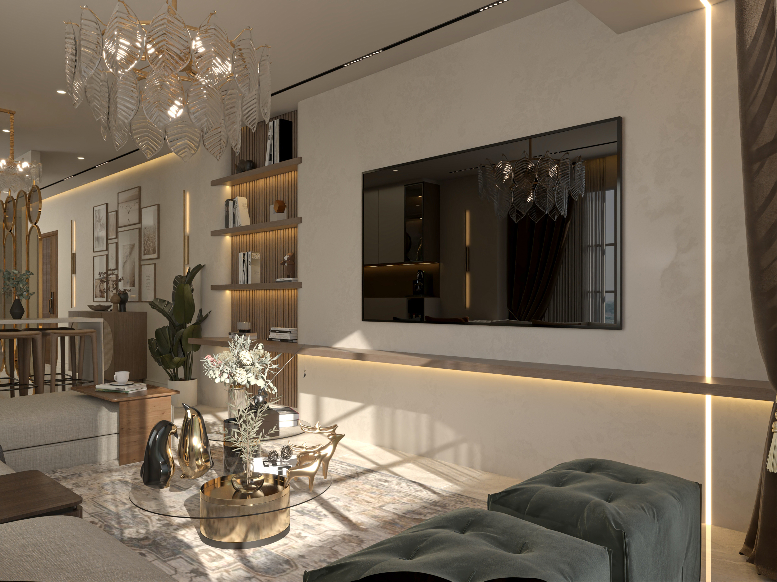 Living Room in Heliopolis City-3