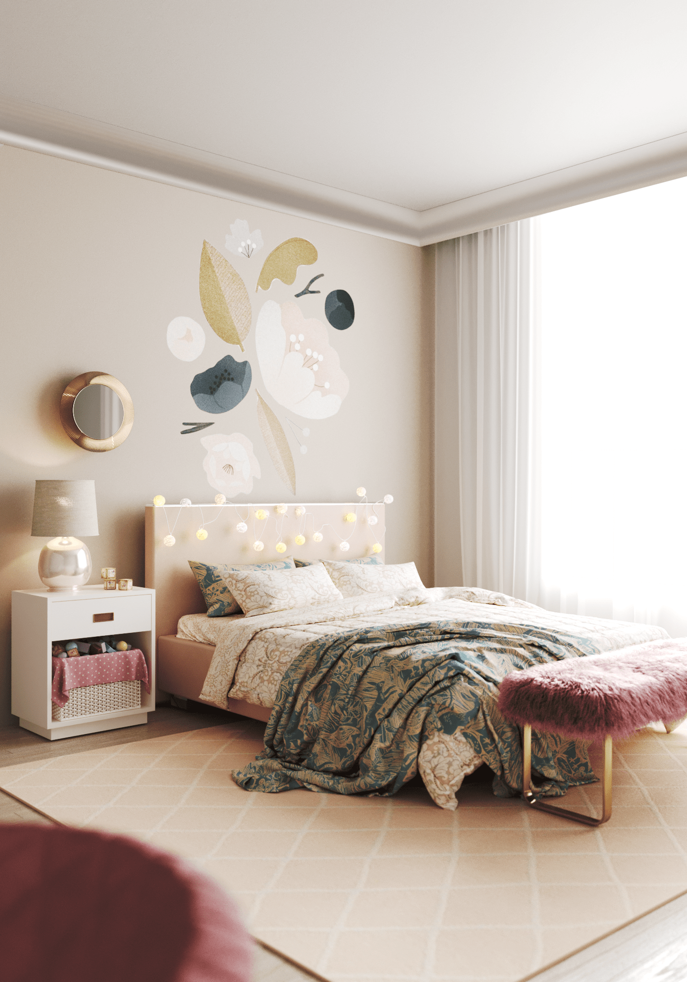 墙饰目录·儿童房丨乌克兰敖德萨丨Maria Shiyan-5