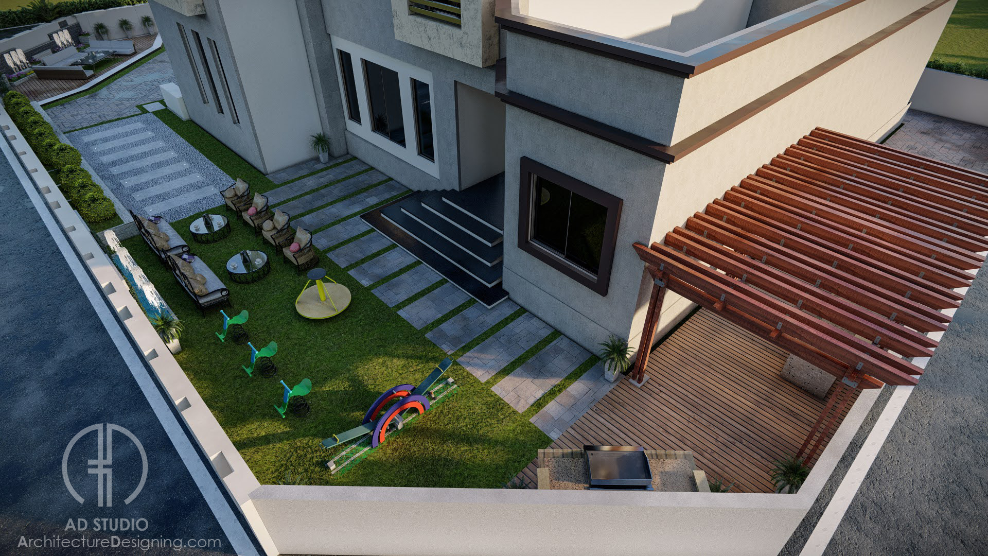 阿曼现代建筑与景观设计丨AD Studio-8