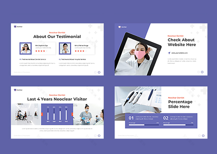 牙医医疗演示模板-10