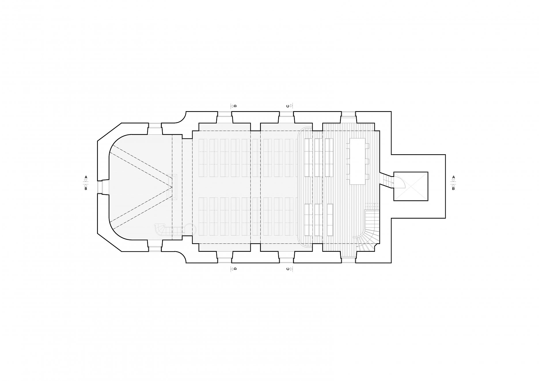 Hodslavice福音派教堂室内重建丨捷克-53
