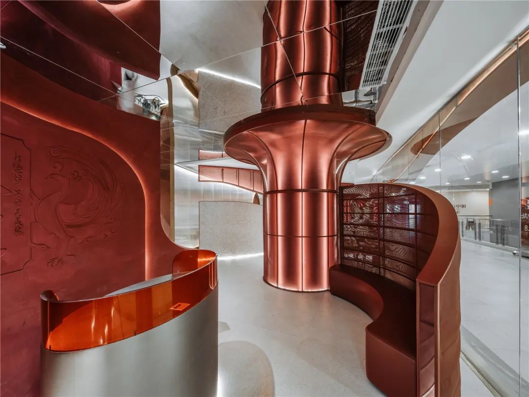 《朱雀打边炉》 | 诗意的火锅餐厅设计,诠释新中式风格-4