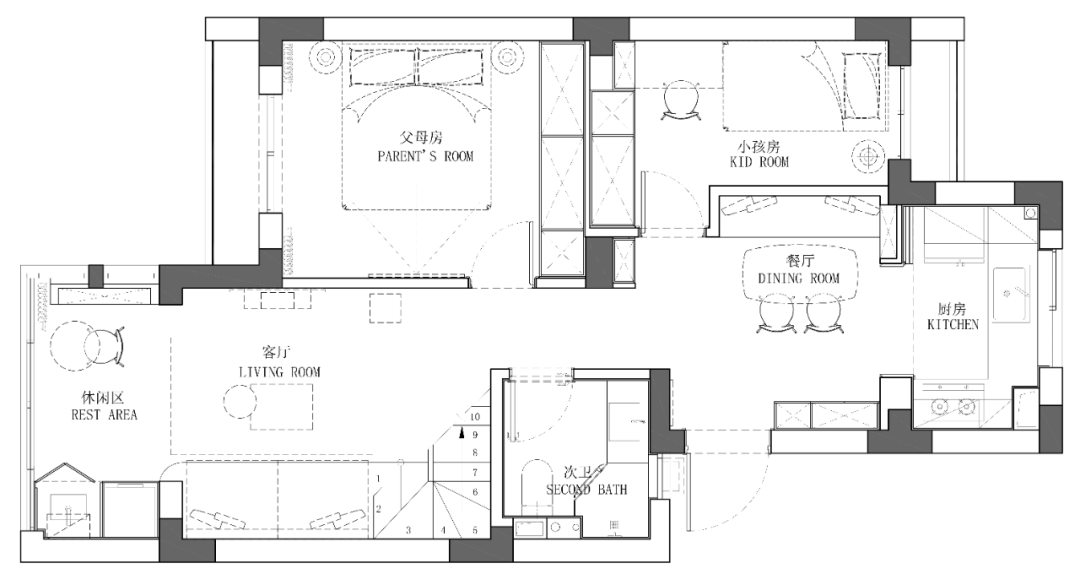 绿橘之夏 · 复式轻法之家丨中国杭州丨菲拉设计-53