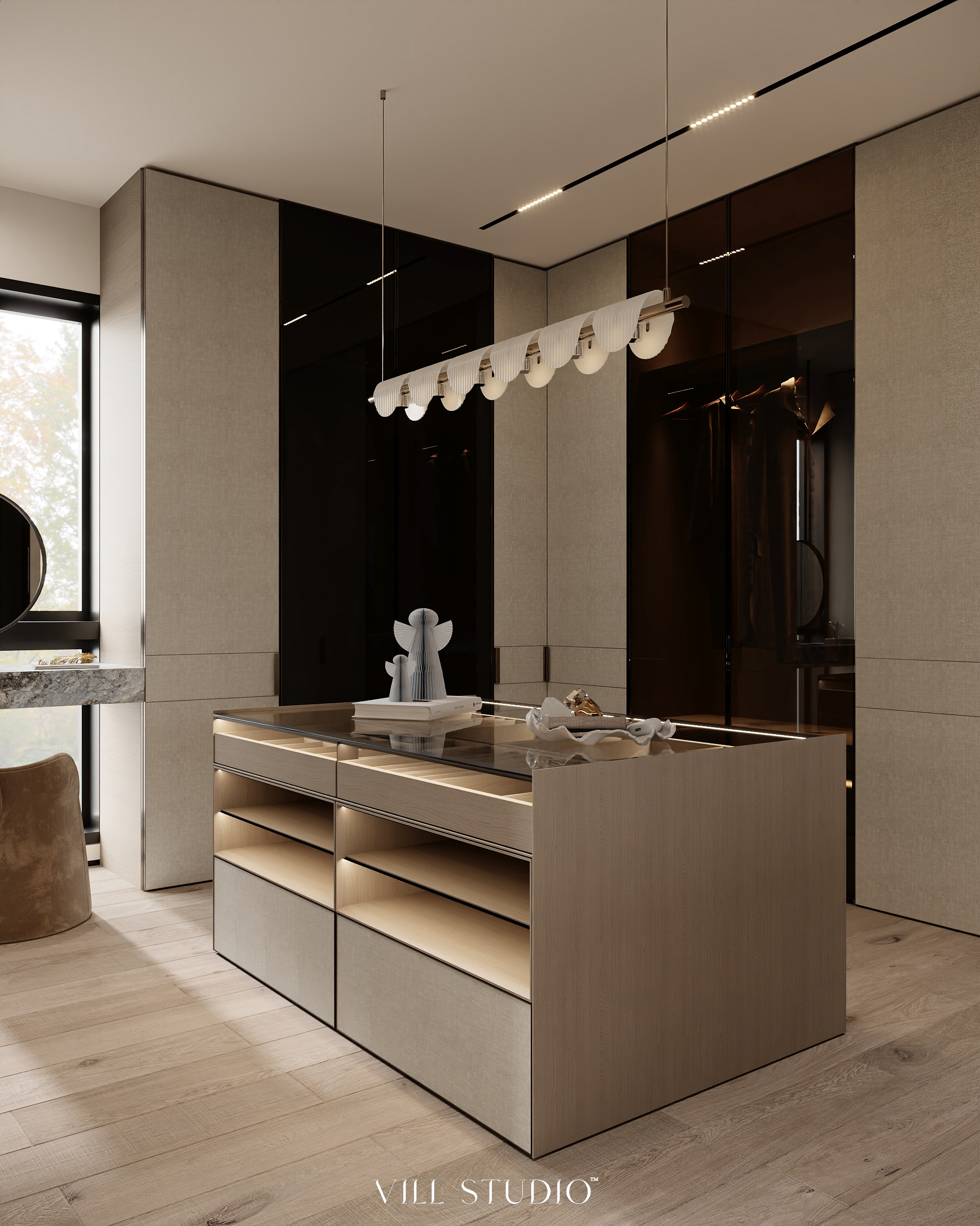 MINIMAL LUXURY MASTER BEDROOM DESIGN | KSA-17