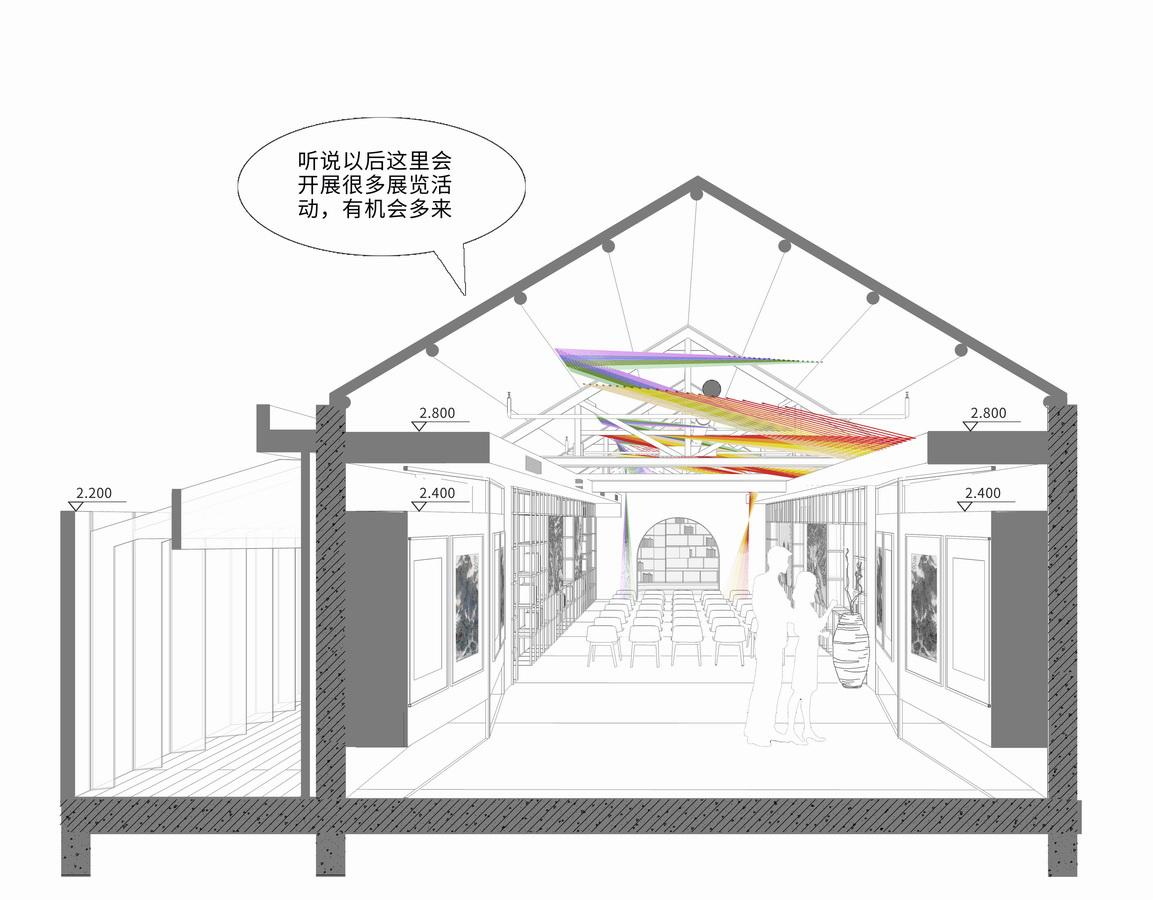 粟上海·公共艺术与社区营造计划之粟上海社区美术馆·愚园丨中国上海丨HDD上海华都建筑规划设计有限公司-54