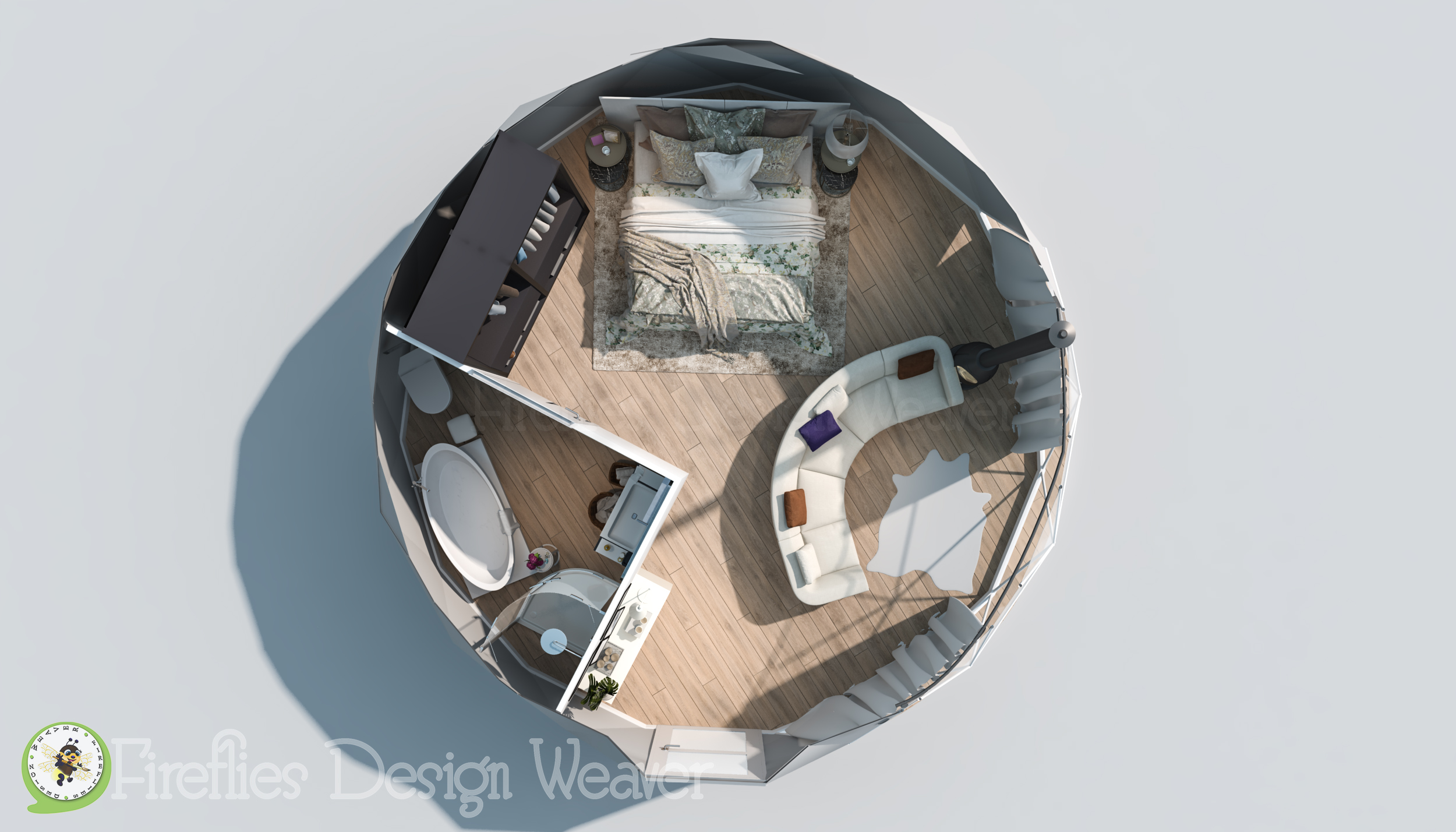 穹顶房屋设计丨美国-4