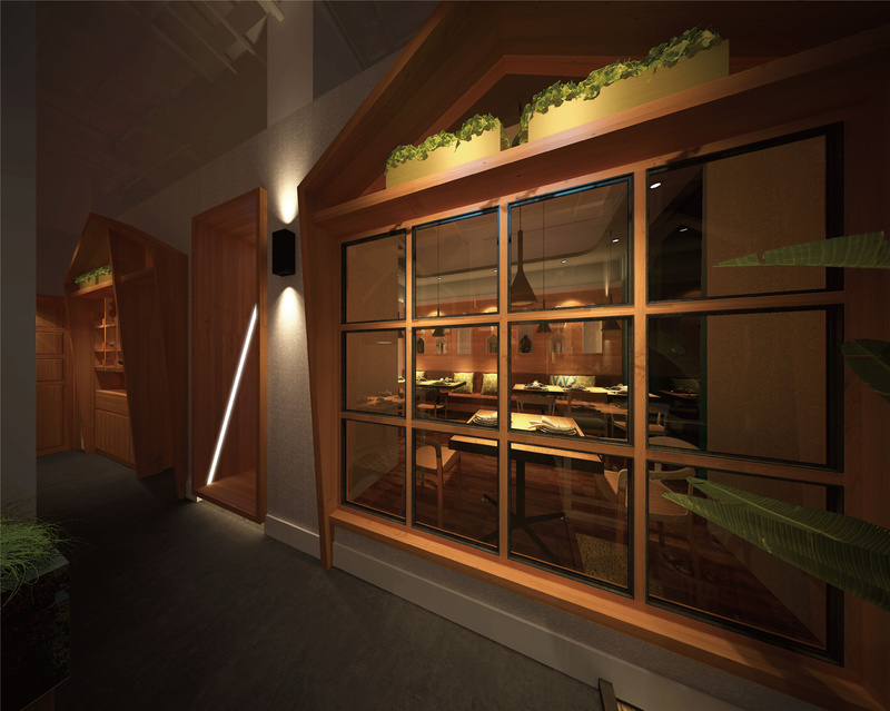 转角壹号 · 现代休闲餐厅的温室花园之旅丨中国重庆丨杭州品尚文化艺术策划有限公司-17