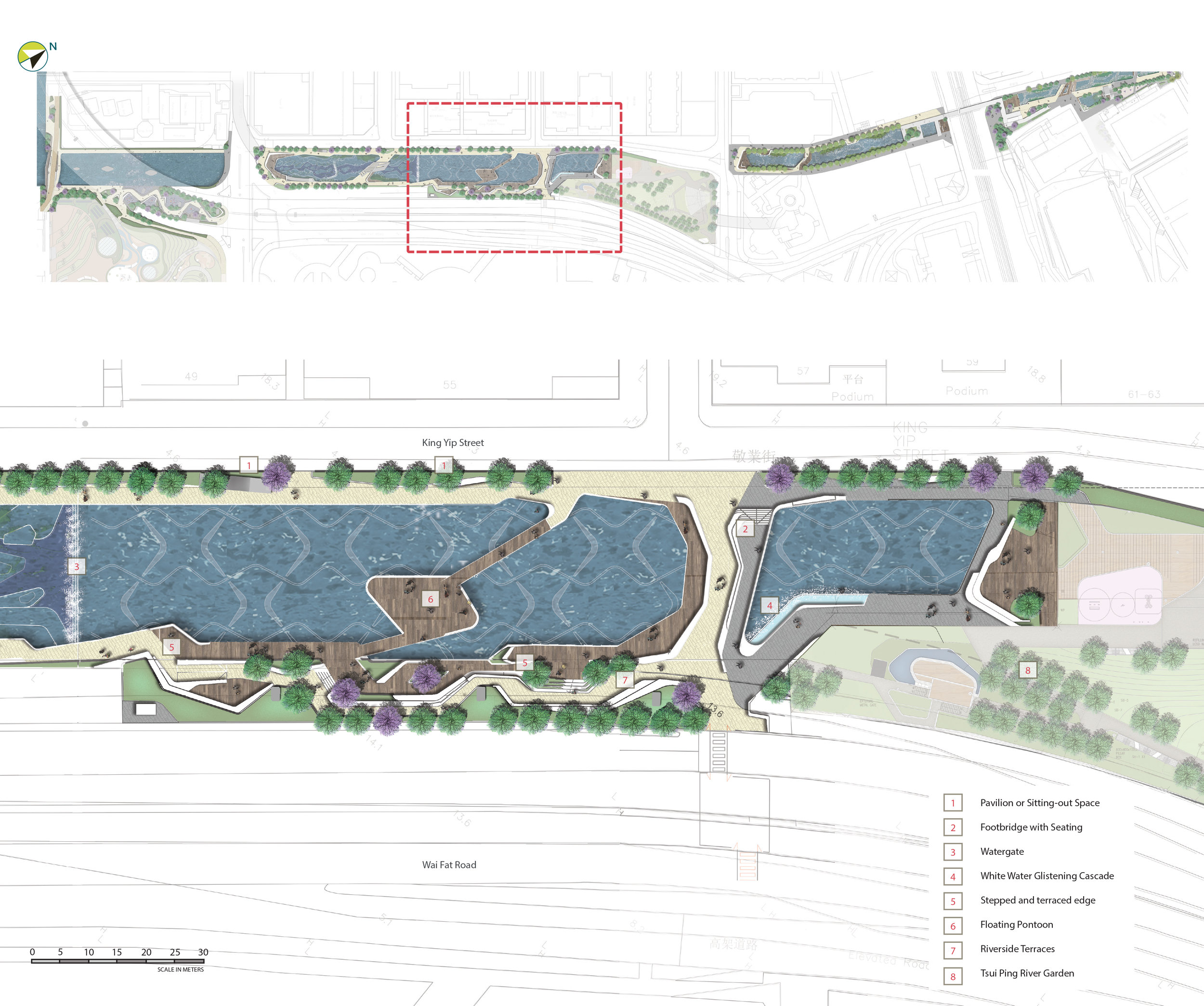 Tsui Ping River城市河滨公园项目丨中国香港-14