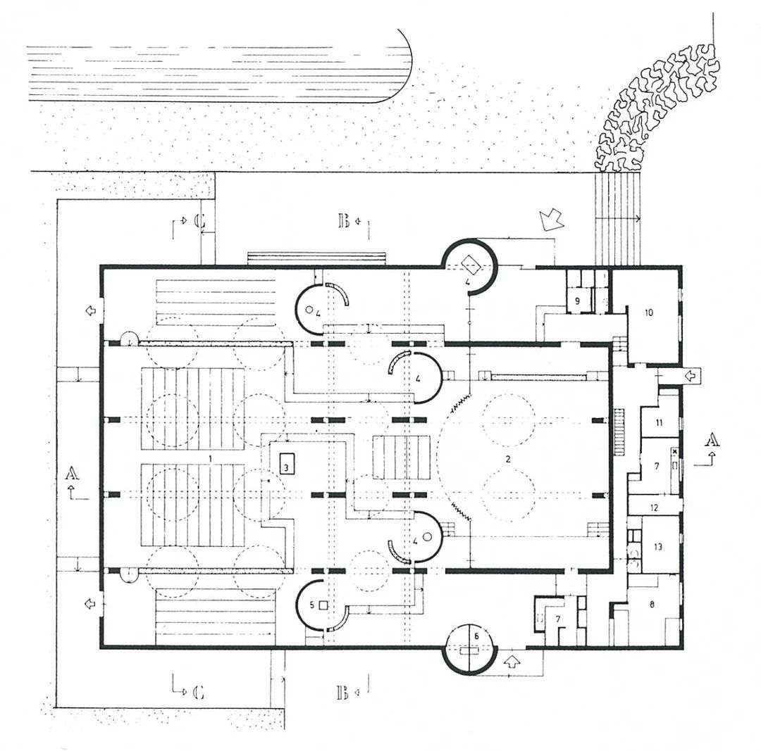 罗马天主教会丨荷兰海牙丨Aldo Van Eyck-52