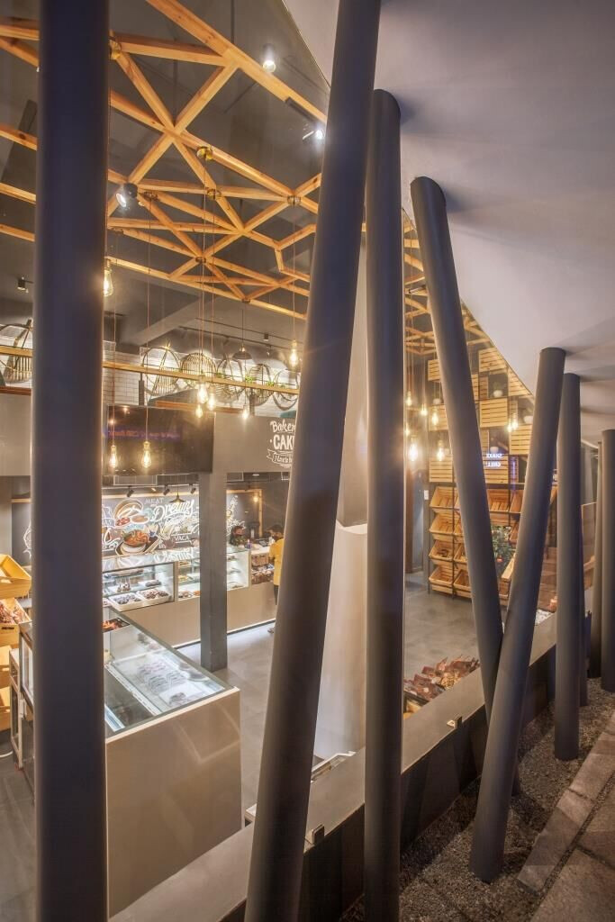 印度航空主题餐厅设计丨印度特里凡得琅丨s squared architects-24