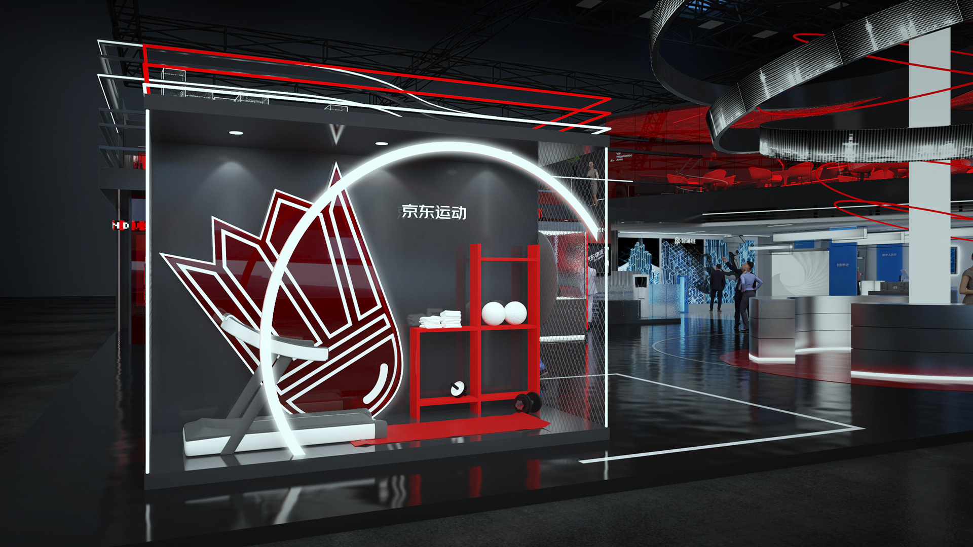 2022/消博会京东展台-5