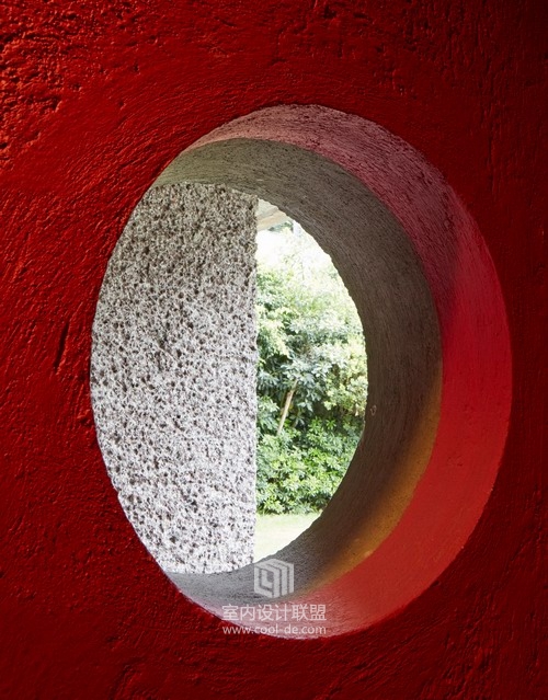 墨西哥艺术家夫妇的混凝土毛坯住宅-4