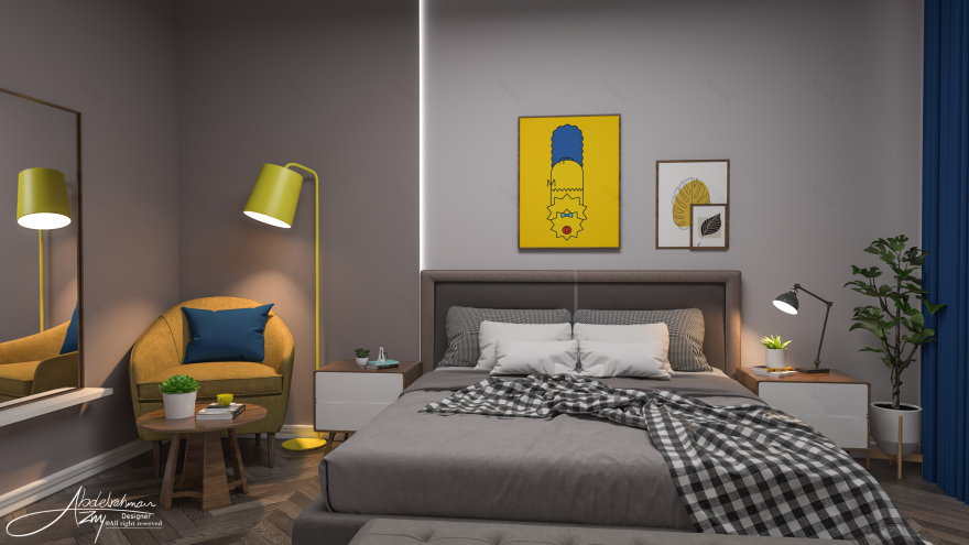 沙特阿拉伯某住宅室内设计丨Abdelrahman Azmy-16