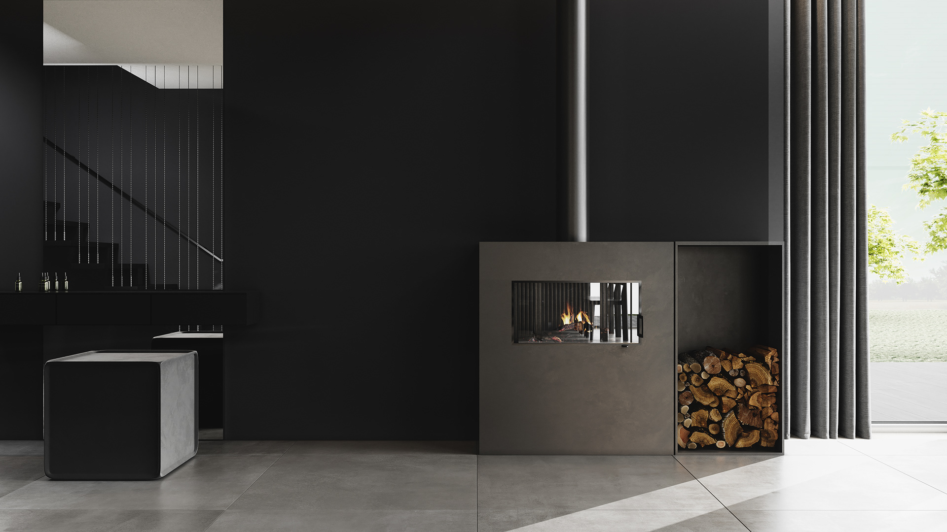 黑色系空间 简约高级                     -9