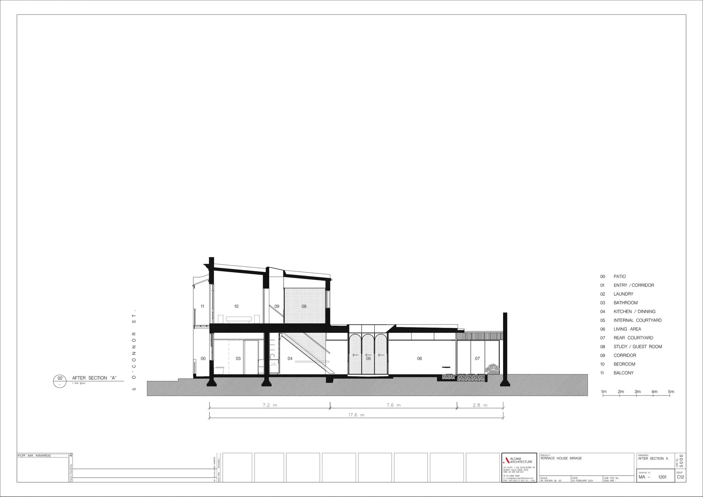 Terrace House Mirage（幻影联排别墅）丨澳大利亚悉尼丨阿尔卡米建筑事务所（Alcami Architecture）-47