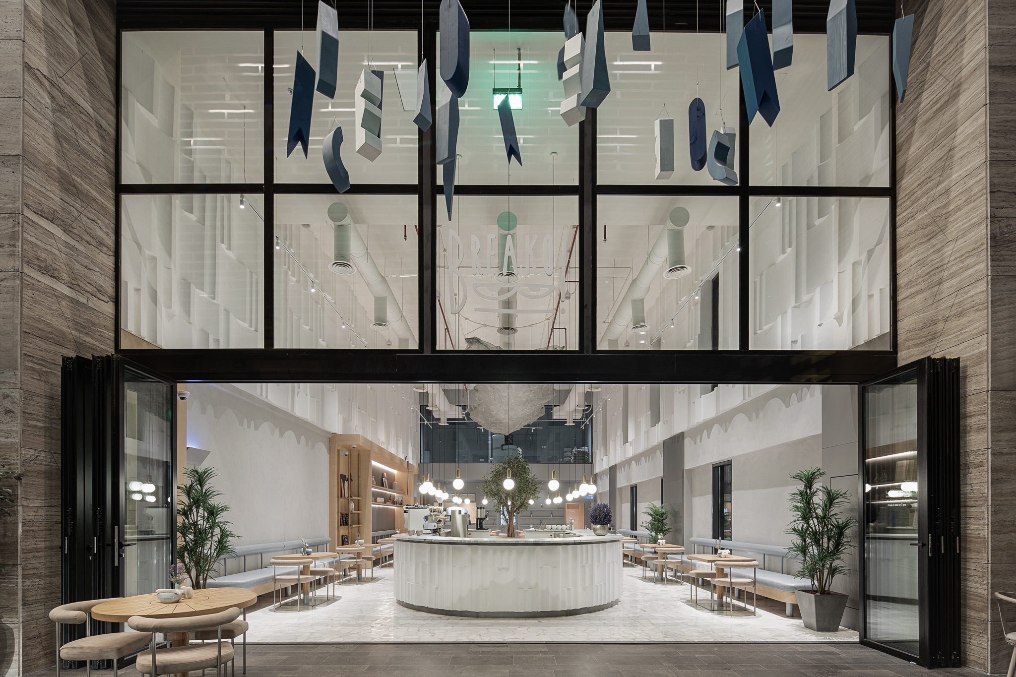 布雷科咖啡馆和面包店丨沙特阿拉伯利雅得丨Studio25-21